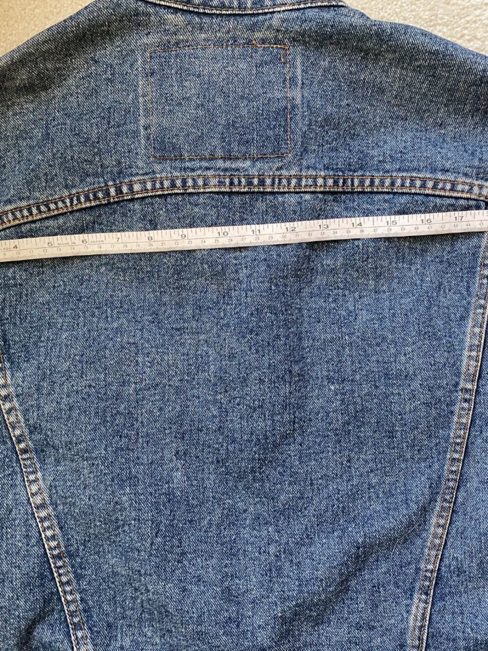 Vintage Levi's 90s denim Jean 70598 Jacket Size Small - Picture 11 of 13